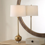 Good As Gold Buffet Lamp, Brushed Brass