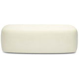 Graceland Bench, Cream-Furniture - Benches-High Fashion Home