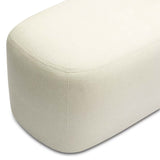 Graceland Bench, Cream-Furniture - Benches-High Fashion Home