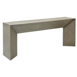 Grady Console, Grey Latte-Furniture - Accent Tables-High Fashion Home