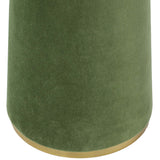 Graham Velvet Floor Lamp, Green-Lighting-High Fashion Home