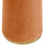 Graham Velvet Floor Lamp, Terracotta-Furniture - Outdoor-High Fashion Home