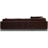 Grammercy 3 Piece Sectional, Surrey Cocoa by Four Hands