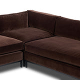 Grammercy 3 Piece Sectional, Surrey Cocoa by Four Hands