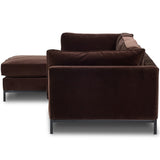 Grammercy Left Chaise Sectional, Surrey Cocoa by Four Hands