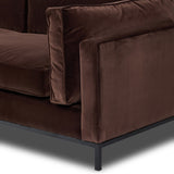 Grammercy Left Chaise Sectional, Surrey Cocoa by Four Hands
