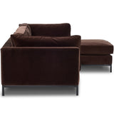 Grammercy Right Chaise Sectional, Surrey Cocoa by Four Hands