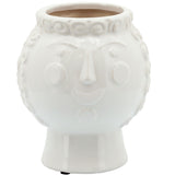 Grandma Face Planter, White-Accessories-High Fashion Home