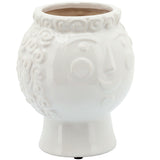 Grandma Face Planter, White-Accessories-High Fashion Home