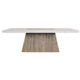 Grange Dining Table, Natural/Antique White-Furniture - Dining-High Fashion Home