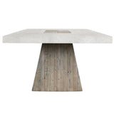 Grange Dining Table, Natural/Antique White-Furniture - Dining-High Fashion Home