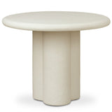 Grano Bistro Table, Plaster Molded Concrete by Four hands