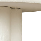 Grano Bistro Table, Plaster Molded Concrete by Four hands