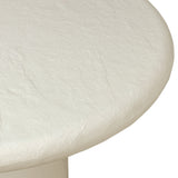 Grano Bistro Table, Plaster Molded Concrete by Four hands