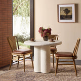 Grano Bistro Table, Plaster Molded Concrete by Four hands