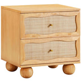 Grappa Wavy Nightstand by TOV