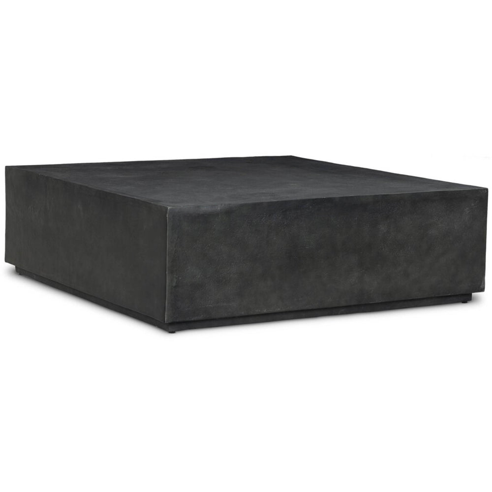 Graso Outdoor Coffee Table, Aged Grey by Four Hands
