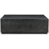Graso Outdoor Coffee Table, Aged Grey by Four Hands-Furniture - Accent Tables-High Fashion Home
