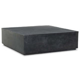 Graso Outdoor Square Coffee Table, Aged Grey by Four Hands-Furniture - Accent Tables-High Fashion Home