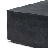 Graso Outdoor Square Coffee Table, Aged Grey by Four Hands-Furniture - Accent Tables-High Fashion Home
