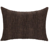Gratitude Lumbar Pillow, Ganache Brown