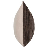 Gratitude Lumbar Pillow, Ganache Brown