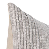 Gratitude Lumbar Pillow, Gray
