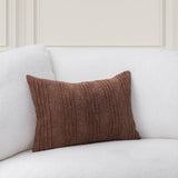 Gratitude Lumbar Pillow, Mahogany-Accessories-High Fashion Home