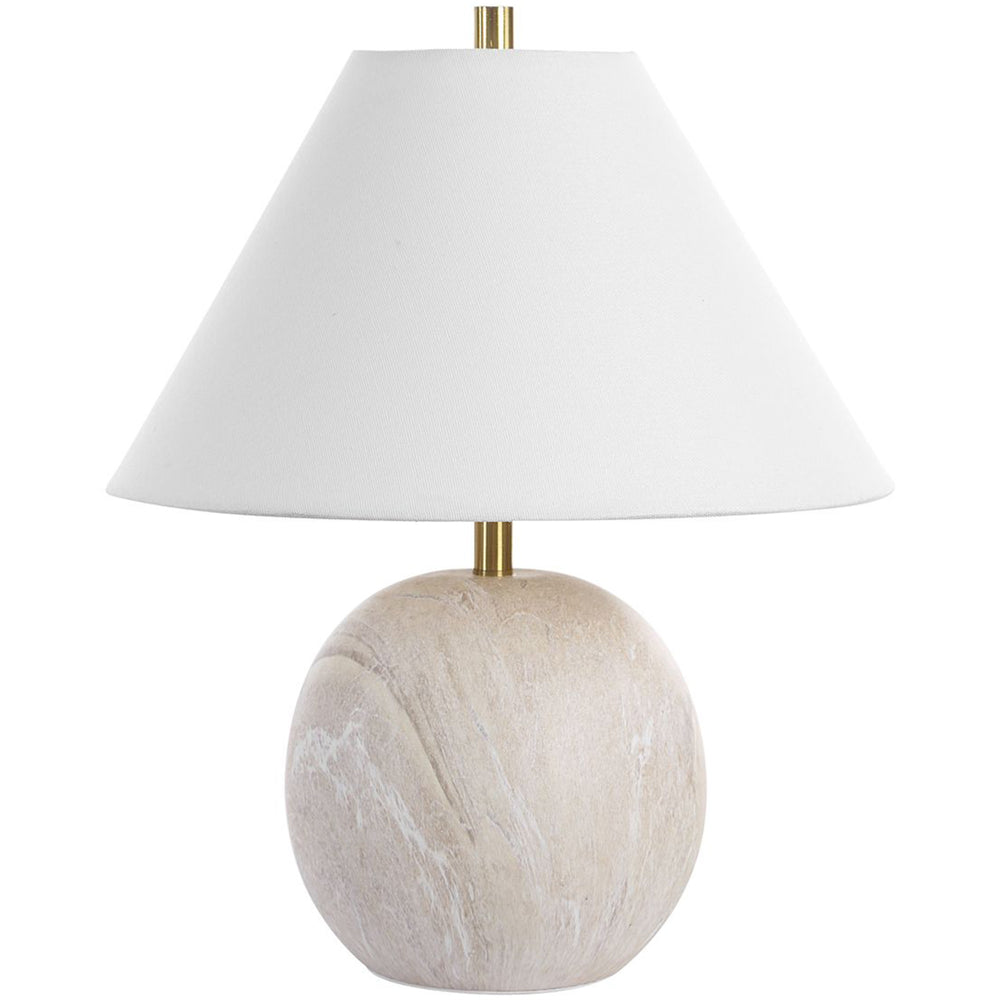 Greer Table Lamp, White-Lighting-High Fashion Home