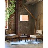 Griffith Park Bunching Table, Petrified Wood-Furniture - Accent Tables-High Fashion Home