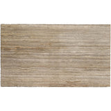 Griffith Park Cocktail Table, Gray Travertine
