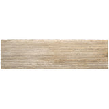 Griffith Park Console Table, Gray Travertine