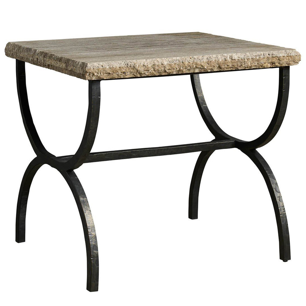 Griffith Park End Table, Oil Rubbed Bronze-Furniture - Accent Tables-High Fashion Home