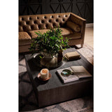 Griffith Park Square Cocktail Table, Obsidian-Furniture - Accent Tables-High Fashion Home