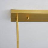 Griston 10 Light Linear Chandelier, Aged Brass-Lighting-High Fashion Home