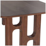 Grotto Dining Table, Light Walnut