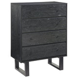 Gus Chest, Black-Furniture - Bedroom-High Fashion Home