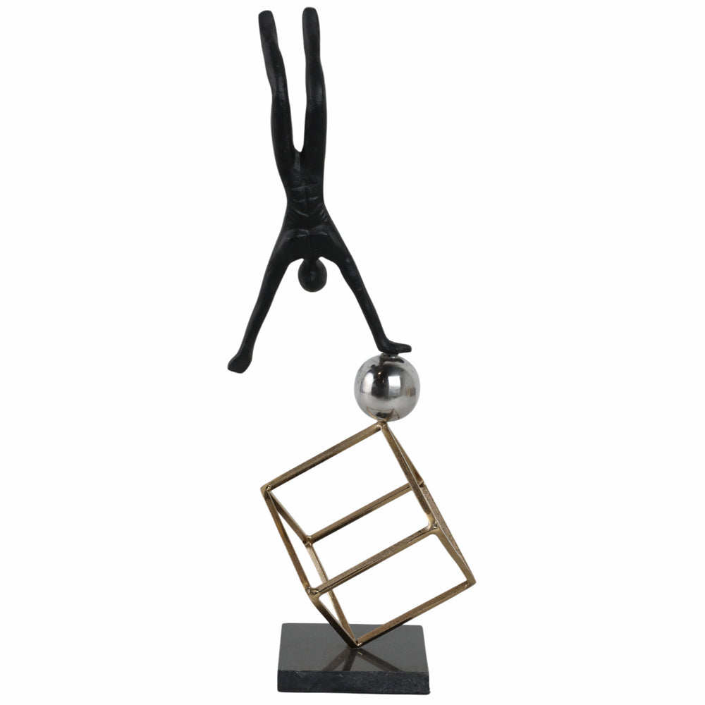 Gymnast on Ball & Cube, Multi-Accessories-High Fashion Home