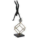Gymnast on Ball & Cube, Multi-Accessories-High Fashion Home