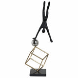 Gymnast on Ball & Cube, Multi-Accessories-High Fashion Home