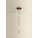 Scheana Pendant, Aged Brass