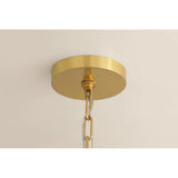 Amanda Chandelier, Aged Brass