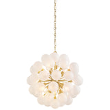 Antoneta Chandelier, Aged Brass
