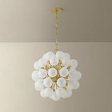 Antoneta Chandelier, Aged Brass