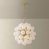 Antoneta Chandelier, Aged Brass