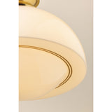 Celine Pendant, Aged Brass