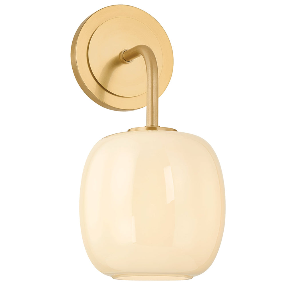 Lisette Wall Sconce, Aged Brass