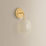 Lisette Wall Sconce, Aged Brass