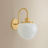 Kristen Wall sconce, Aged Brass