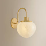 Kristen Wall sconce, Aged Brass